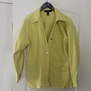 Chico's Lime Green  Utility Jacket for Women